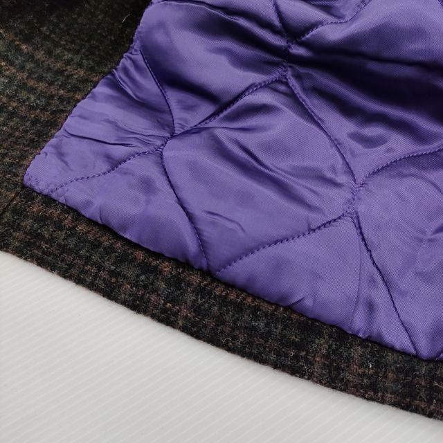 Needles Car Coat Wool Glen Plaid pu097 サイズS コート 24AW ブラウン メンズ ニードルス【中古】5-0912T♪_9