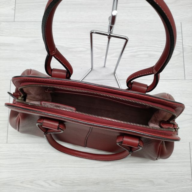 土屋鞄/土屋鞄製造所 レザーボストンバッグ ハンドバッグ ボストン  