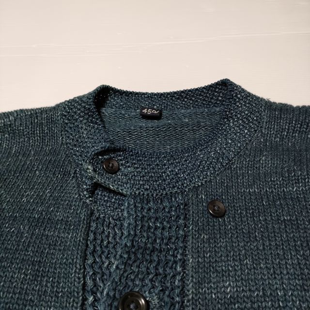 45R/45rpm インディゴKNIT ALL ジャケット カーディガン ユニセックス サイズ5 ニット ネイビー メンズ フォーティーファイブアールピーエム【中古】4-0303M∞_2