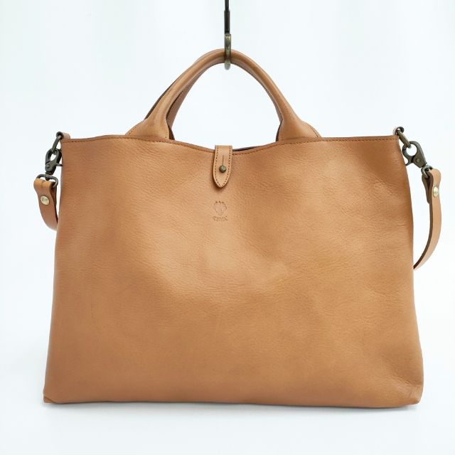 CIVA ショルダーバッグ 2way トートバッグ ブラウン レディース チーバ【中古】5-0929G∞