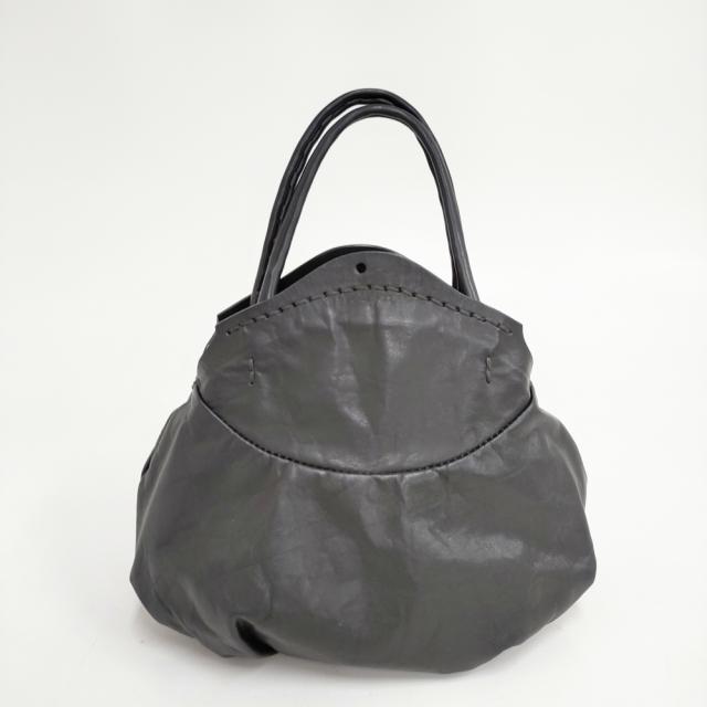 エバゴス ハンドバッグ 牛ソフト ebagos 牛ソフト・ソフトショルダー BLACK