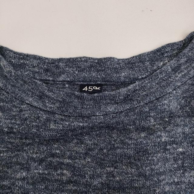 45R/45rpm モンサンミッシェル超ガーゼ45星T-SHIRT 定20900円 Tシャツ