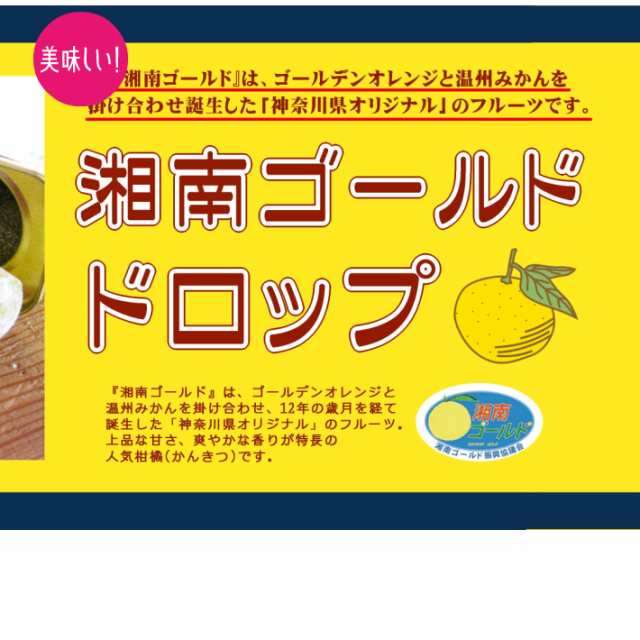 菓子 湘南ゴールドドロップ85g×9缶 (湘南ゴールドドロップ×9缶) 神奈川県産 送料無料 ゴールデンオレンジ 果汁 湘南 黄金柑  ドロップの通販はau PAY マーケット 横浜ポット店 au PAY マーケット－通販サイト