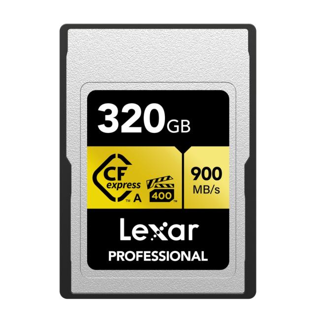 【並行輸入品】Lexar レキサー GOLD CFexpress Type A 320GB LCAGOLD320G-RNENG【JAN:0843367127740】