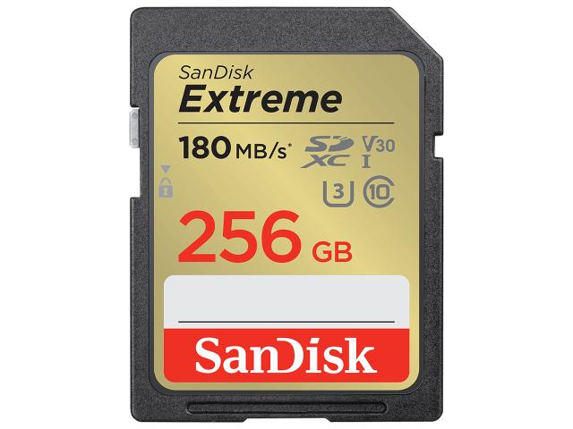【メール便】サンディスク Extreme SDXC UHS-I カード 256GB(SDSDXVV-256G-GNCIN)【海外パッケージ】【JAN:0619659188948】