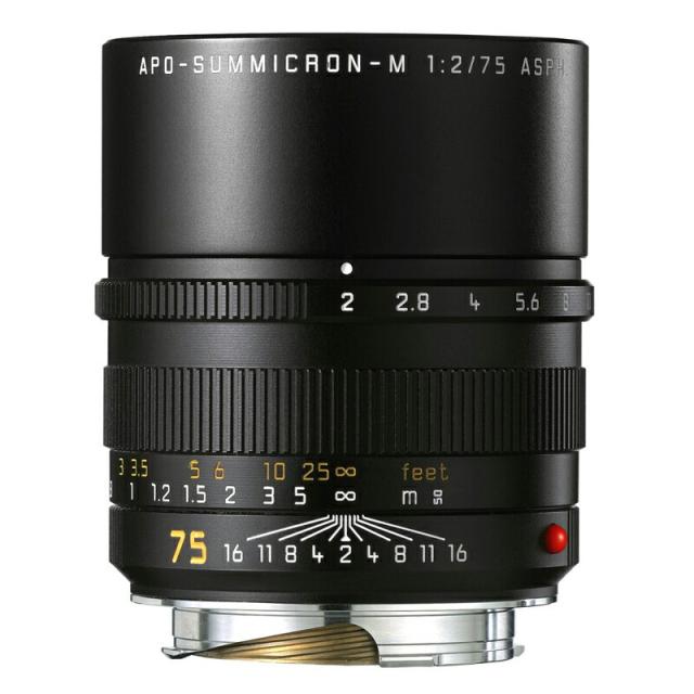 ライカ Leica アポ・ズミクロン M f2/75mm ASPH. (11637C) APO-SUMMICRON 大口径・望遠レンズ【JAN:4548182002000】 362,093円