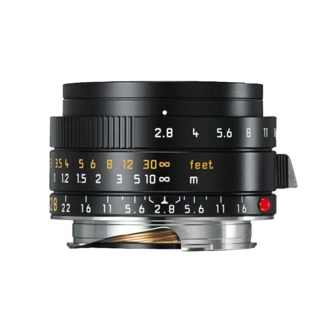 ライカ Leica エルマリート M f2.8/28mm ASPH. ブラック (11677) ELMARIT 広角レンズ【JAN:4548182116776】