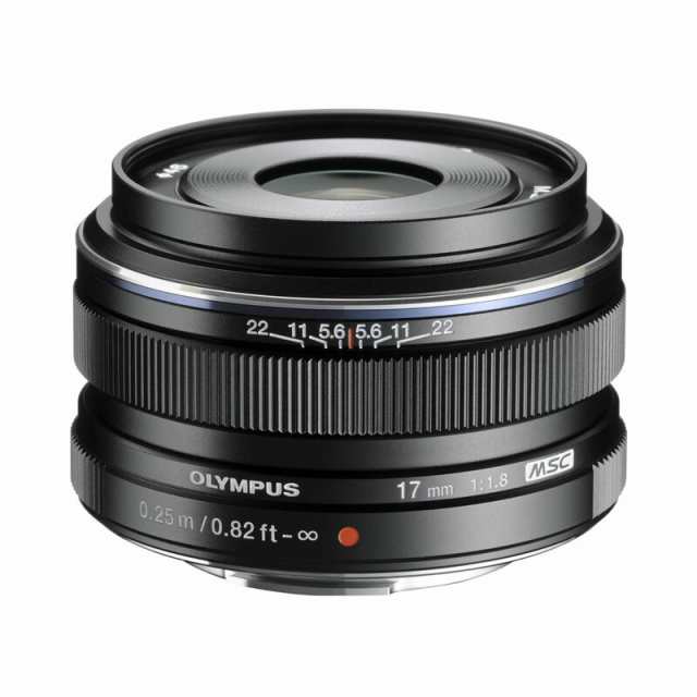 OLYMPUS オリンパス マイクロフォーサーズ用広角単焦点レンズ M.ZUIKO DIGITAL 17mm F1.8 ブラック【JAN:4545350044152】