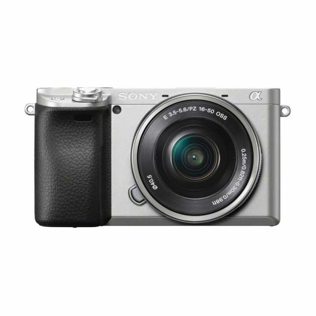 SONY ソニー ミラーレス一眼カメラ α6400 パワーズームレンズキット （ILCE-6400L S） シルバー【JAN:4548736092372】