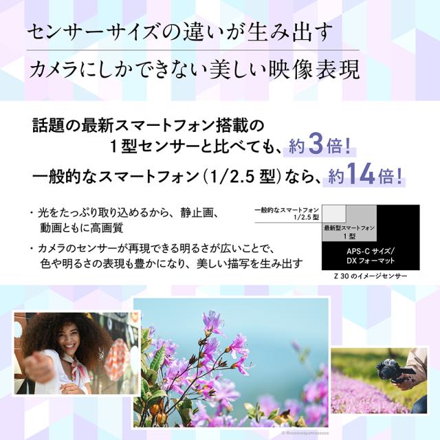 Nikon ニコン Z30 16-50 VR レンズキット【JAN:4960759910622】_2