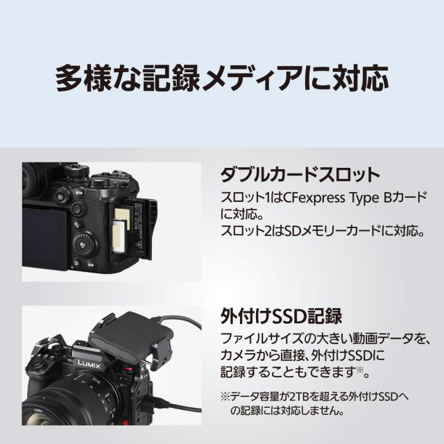 Panasonic パナソニック LUMIX S1IIE ボディ (DC-S1M2ES)【JAN:4549980946008】_12
