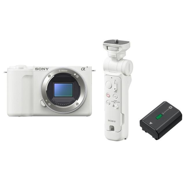 SONY VLOGCAM ZV-E10 ボディ ホワイト（デジタルカメラ）