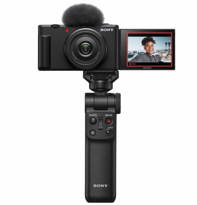 グリップセット】SONY VLOGCAM ZV-1F ブラック(GP-VPT2BT付