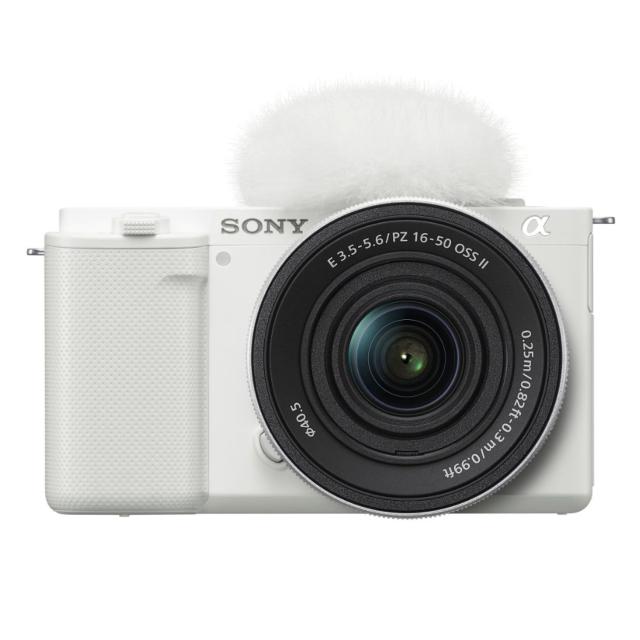 SONY VLOGCAM ZV-E10K W パワーズームレンズキット ホワイト【JAN:4548736166929】