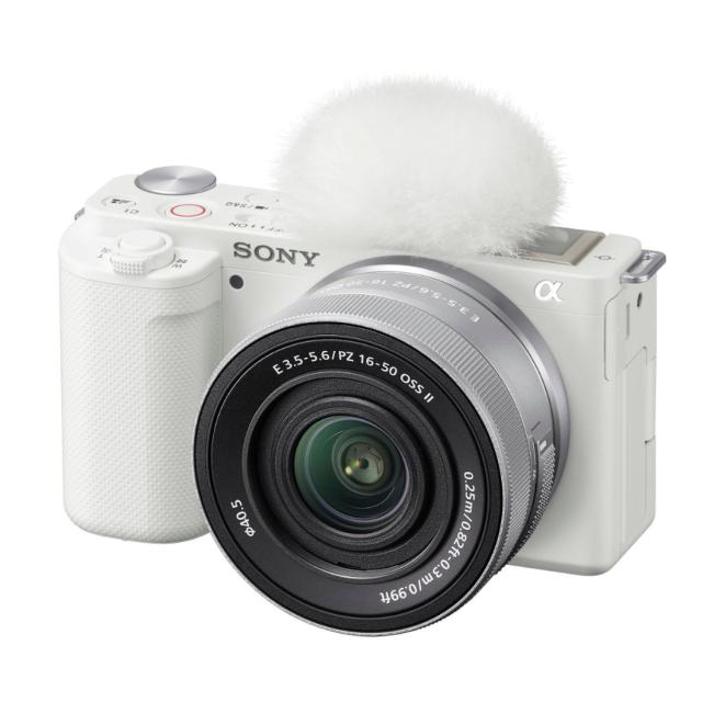 SONY VLOGCAM ZV-E10K W パワーズームレンズキット ホワイト【JAN:4548736166929】_1
