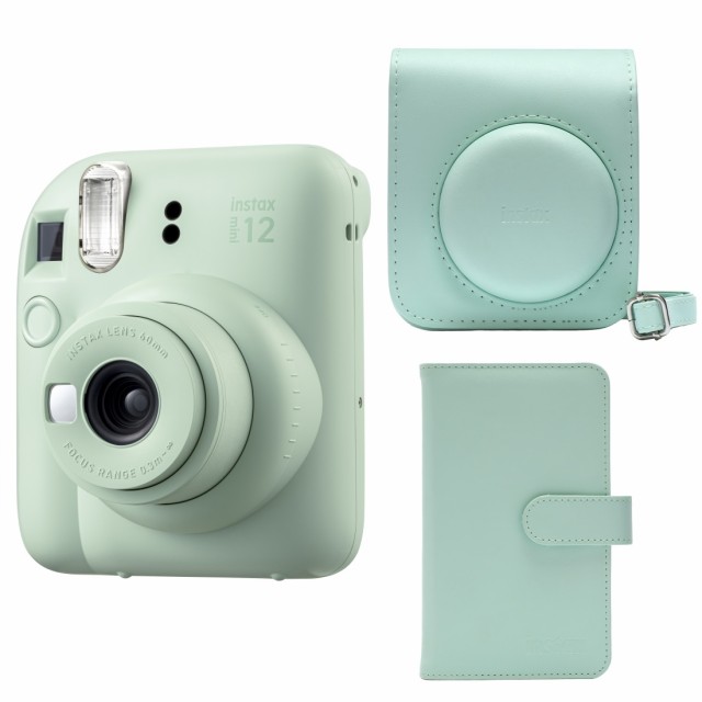 FUJIFILMフジフイルム チェキ instax mini 12 ミントグリーン