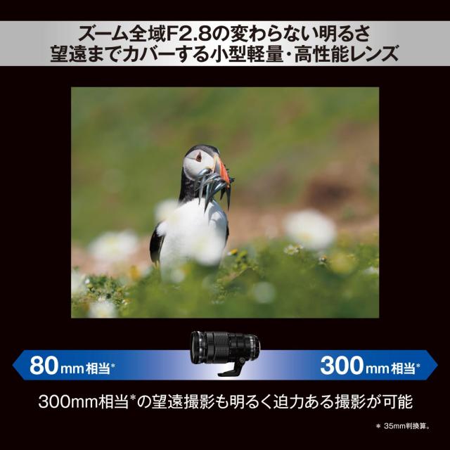 OM SYSTEM オーエムシステム M.ZUIKO DIGITAL ED 40-150mm F2.8 PRO【JAN:4545350054182】_4