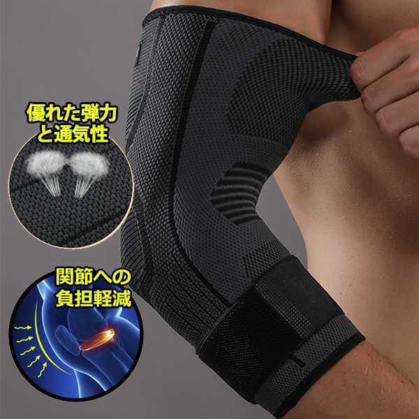 今月限定／特別大特価 新品 肘サポーター スポーツ ひじエルボー テニス肘 保護 男女兼用