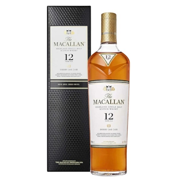 ザ マッカラン12年 700ml 箱入 シングルモルト ウイスキー スコッチ ウイスキー ハイランド ハイランドモルト スコットランド（1本）
