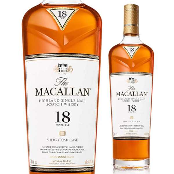 ウイスキー スコッチ シングルモルト ウイスキー 正規品 箱入 ザ マッカラン 18年 700ml 43度  （1本）の通販はスコッチ