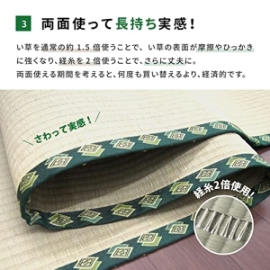 【新生活】 おもてなし い草カーペット 雅（みやび） 本間8畳 (382cm × 382cm) 【取寄商品】【北海道・沖縄送料別】_5