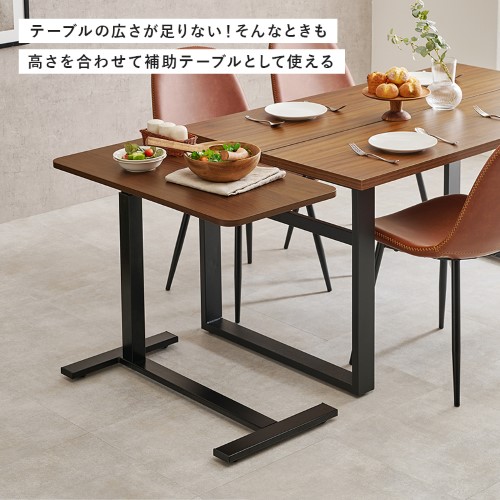 昇降サイドテーブル マーブルグレー KT-3179MGY (約)幅80×奥行40×高さ65〜94cm 【北海道・沖縄・離島 送料別】_12