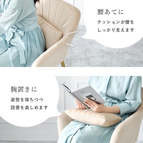 チェア ライトグレー LC-4769LGY (約)幅59×奥行56×高さ75.5×座面高41cm 【北海道・沖縄・離島 送料別】_8