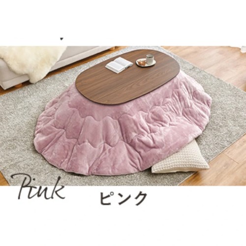 こたつ＋うす掛け布団　２点セット  アウロラ100BR+メレンゲKF2117-PI こたつ  【北海道・沖縄・離島 送料別】