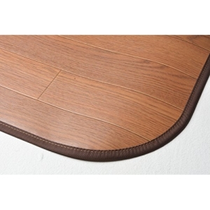 キッチンマット 約90X240cm 木目調 撥水・消臭・抗菌 滑り止めシート付き 「ニオクリン」 (ブラウン) (メーカー取り寄せ) (北海道・沖縄送料別) 【新生活】_2