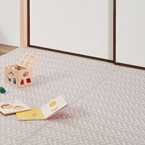 【新生活】 洗える い草 風カーペット パスラッシュ 江戸間3畳 (174cm × 261cm) (パープル) 【取寄商品】【北海道・沖縄送料別】の通販は 5,490円