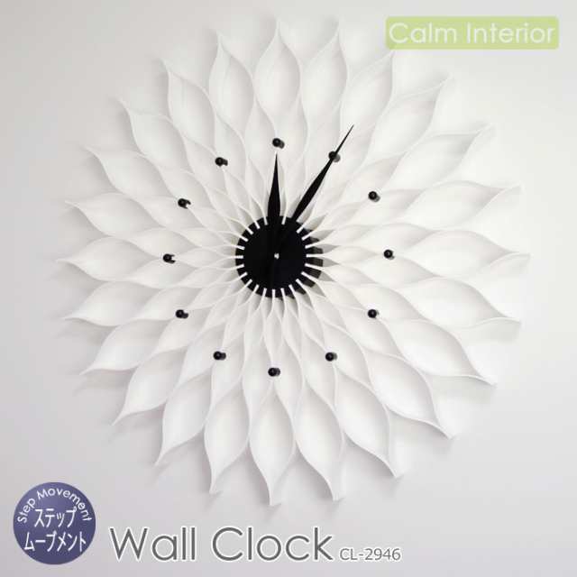 サービス FIORITURA WALL CLOCK BLACK フィオリトゥーラ ウォール