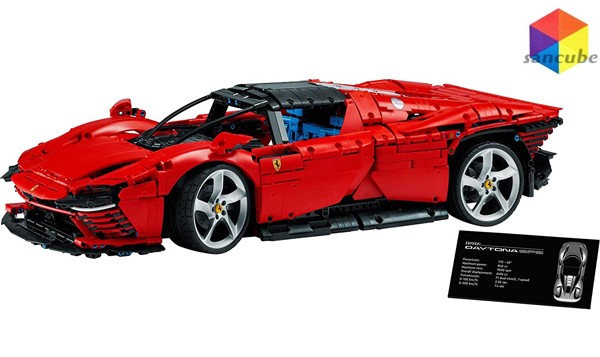 レゴ互換 テクニック フェラーリ Daytona SP3 3778ピース || LEGO おもちゃ 玩具 ブロック　　レゴフェラーリ　レゴ  フェラーリ｜au PAY マーケット