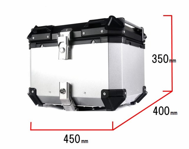 55L カブ ハンターカブ 【シルバー】 クロスカブ 大容量 トップケース