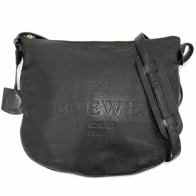 LOEWE ロエベ ショルダーバッグ ヘリテージ エンボスロゴ 肩掛け 斜め