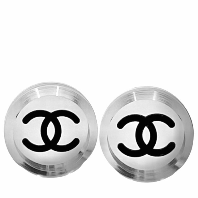 CHANEL ココマーク入りミラーピアス - ピアス