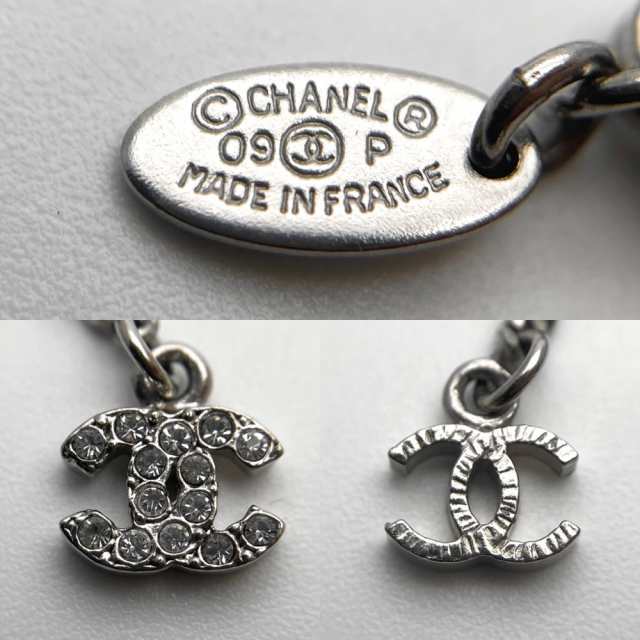 CHANEL シャネル ネックレス ココマーク ココ 2009年 シルバー