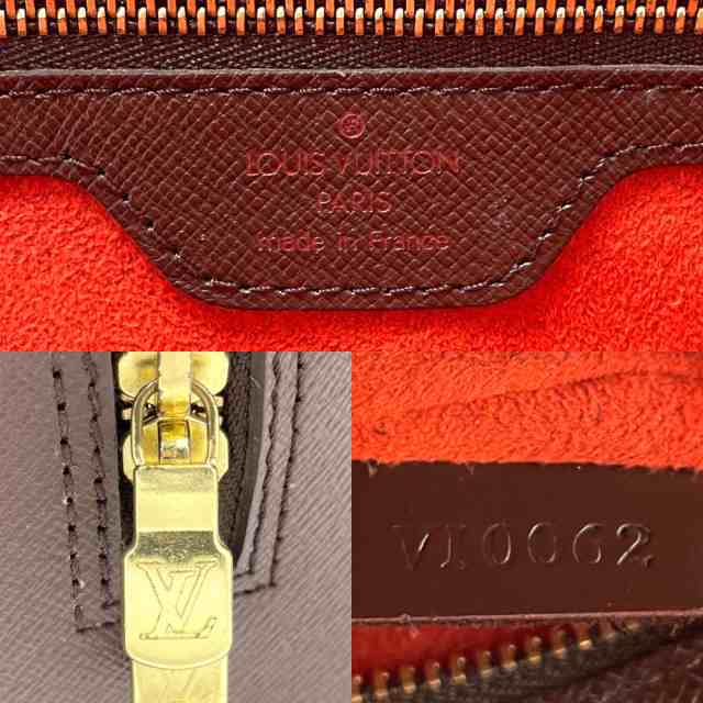 【限定価格】LOUIS VUITTON ルイヴィトン ハンドバッグ ダミエ トリアナ 鞄 かばん ブラウン 茶 N51155    ゴールド金具 レディース 美品【品】