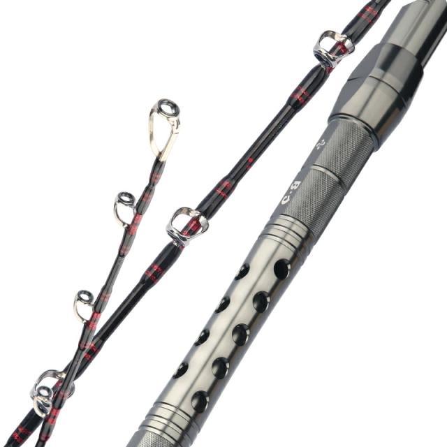 2021New バトルシップス 総糸巻 185-150〜300号 スタンディング キハダ カンパチ ヒラマサ ブリ モロコ クエ 大物 漆ブラック_2
