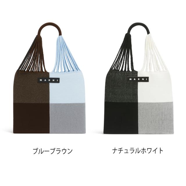 マルニ フラワーカフェ MARNI FLOWER CAFE ミニハンモックバッグ トートバッグ レディース 軽量 小さめ A4 縦型 おしゃれ バッグ カバン 大きめ 軽い 通勤 マルニカフェ マルニマーケット おしゃれ 肩掛け コットン キャンバス カジュアル 大学生 持ち手長め_5