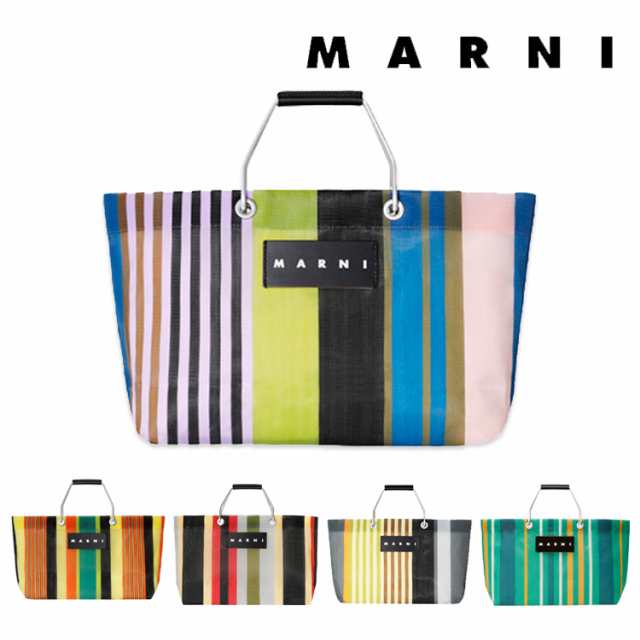 マルニ フラワーカフェ MARNI FLOWER CAFE ミニ トートバッグ ストライプ バッグ カバン マルニカフェ レディース マルニマーケットの通販はau  PAY マーケット au PAY マーケット－通販サイト