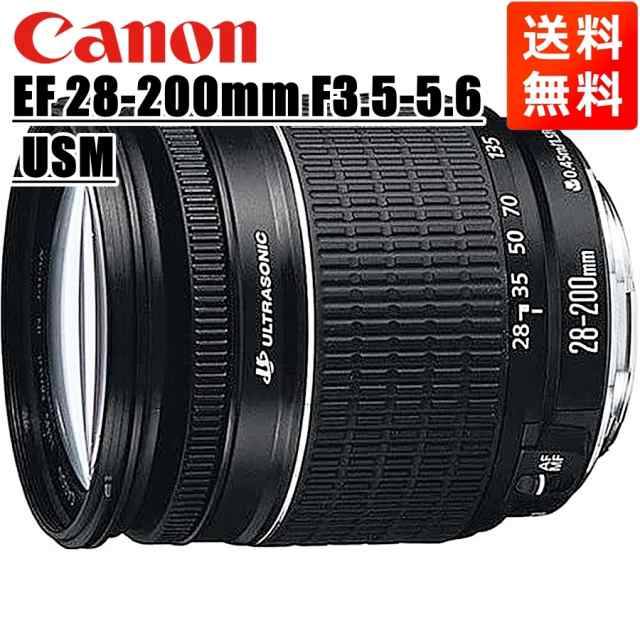 キヤノン Canon EF 28-200mm F3.5-5.6 USM 高倍率ズームレンズ 中古