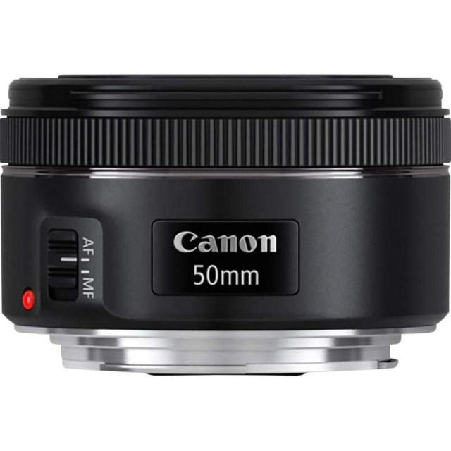 キヤノン Canon EF 50mm F1.8 STM 単焦点レンズ フルサイズ対応 一眼レフ カメラ 中古_1