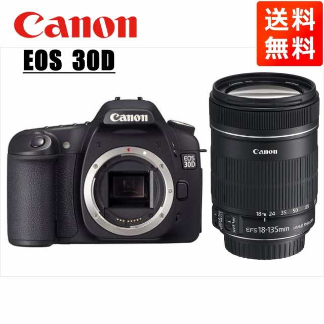 キヤノン Canon EOS 30D EF-S 18-135mm 高倍率 レンズセット 手振れ補正 デジタル一眼レフ カメラ 中古の通販は