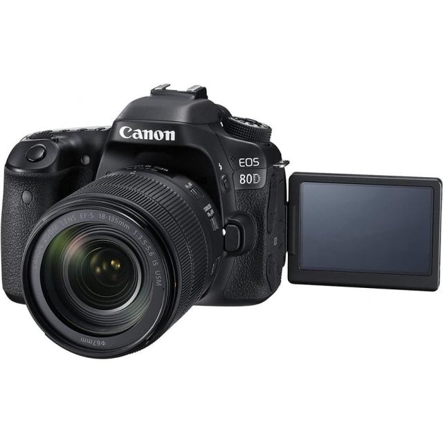 キヤノン Canon EOS 80D EF-S18-135mm レンズキット デジタル 一眼レフ カメラ 中古_2