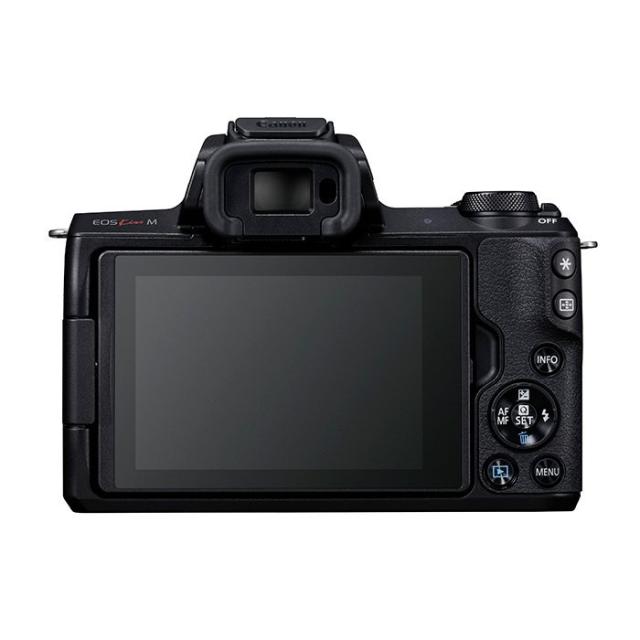 キヤノン Canon EOS Kiss M ダブルレンズキット ブラック ミラー キヤノン Canon EOS Kiss M ダブルレンズキット ブラック ミラー