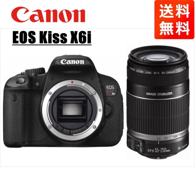 ⭐️動画撮影OK！高画質⭐️Canon Kiss X6i キャノン　デジタル一眼 EOS Kiss X6i - キヤノンカメラミュージアム