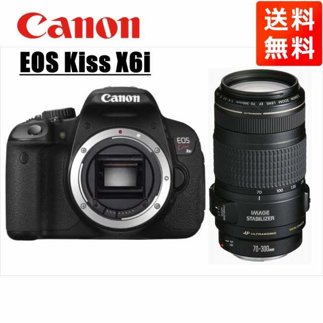 CANON EOS kiss x6i 望遠レンズセット 一眼レフ カメラ - デジタルカメラ