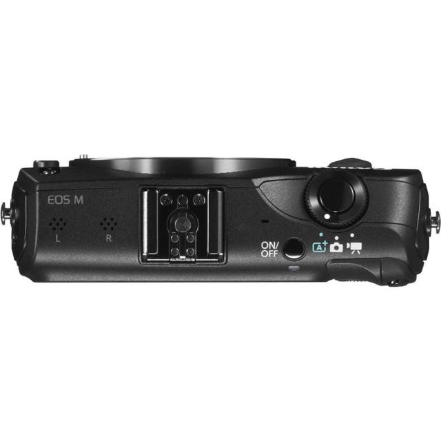 キヤノン Canon EOS M ダブルレンズキット 黒いこと 鏡鑑受け答え 一眼二眼レフ 中古