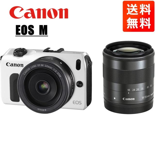 Canon EOS Mミラーレス一眼カメラ EF-Mレンズ付き 18-55mm