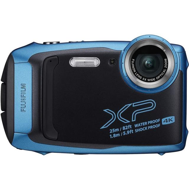 富士フイルム FUJIFILM FinePix XP140 スカイブルー 防水 Wi-Fi